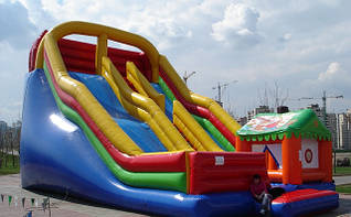 Будиночок — надувний ігровий центр