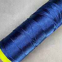 Нитка синий Сапфировый d-0.6мм капроновая для рукоделия 500 м (цена за 1 метр)