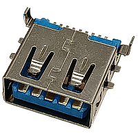 Гнездо USB 3.0 тип A, монтажное