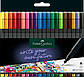 Набір ручок капілярних Faber-Castell Grip Finepen тригранна 0,4 мм 20 кольорів, 151620, фото 3