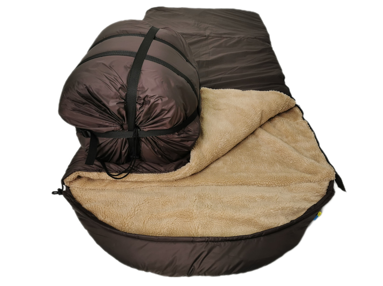 Тактичний спальний мішок на екоху (до -30) спальник туристичний для походу, для холодної погоди!