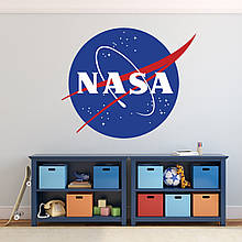 Інтер'єрна наклейка на стіну NASA Oracal розмір 61х75см