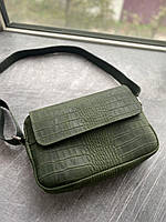 Жіноча сумка OLIVIA зеленого кольору