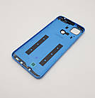 Кришка з кнопками xiaomi redmi 10a синя з розборки нового пристрою, фото 2