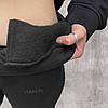 Спортивні жіночі штани Штани зимові теплі під манжет Туреччина Сірий колір, М, фото 3