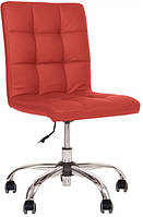 Компьютерное офисное кресло для персонала Ральф Ralph GTS CHR68 Eco-90 экокожа красный Новый Стиль IM