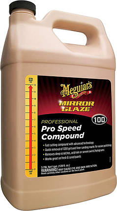 Полірувальна паста універсальна - Meguiar's Pro Speed Compound 3,79 л. (M10001), фото 1