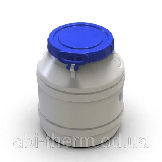 Eu-PL Бідон  45л (28см) технічний білий /000752, фото 1