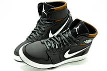 Зимові кросівки Nike Air Jordan чоловічі високі, фото 6