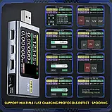 Fnirsi FNB 58 USB тестер професійний — з Bluetooth, фото 5