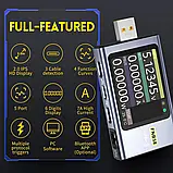 Fnirsi FNB 58 USB тестер професійний — з Bluetooth, фото 6