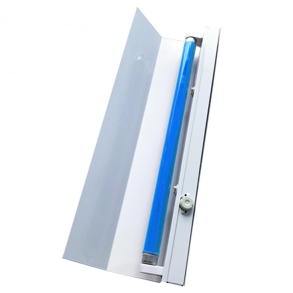 Опромінювач бактерицидний ОБН-35 МЭ (настінний, без шнура) з захисним екраном, 1 лампа