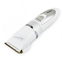 Машинка для стрижки Kemei КМ 6688 біла зі змінним акумулятором