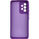 Чохол Lakshmi Full Camera для Samsung Galaxy A13 4G SM-A135F (Фіолетовий / Purple), фото 2