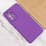 Чохол Lakshmi Full Camera для Samsung Galaxy A13 4G SM-A135F (Фіолетовий / Purple), фото 3