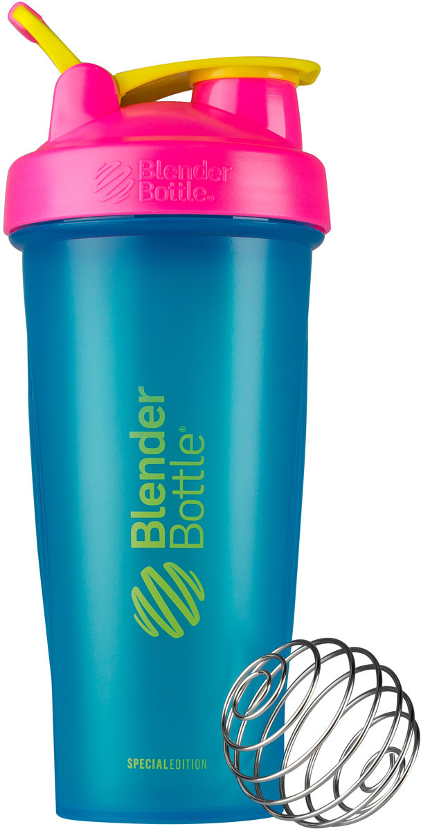 Шейкер спортивный BlenderBottle Classic Loop 28oz/820ml Аква (ORIGINAL), фото 1