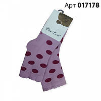 Шкарпетки теплі для дівчинки махрові Pier Lone Арт. 017178 Горошок Рожеві