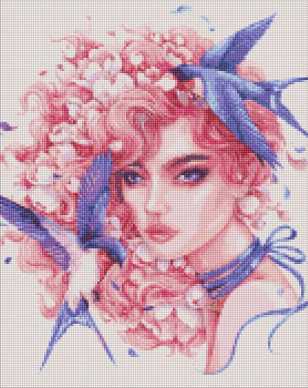 Алмазна мозаїка AMO7264 Мелодійна ©lesya_nedzelska_art, 40х50см Ідейка на підрамнику