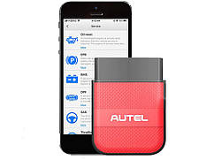 Мультімарочний діагностичний сканер Autel AP200H Bluetooth Android / IOS  Червоний