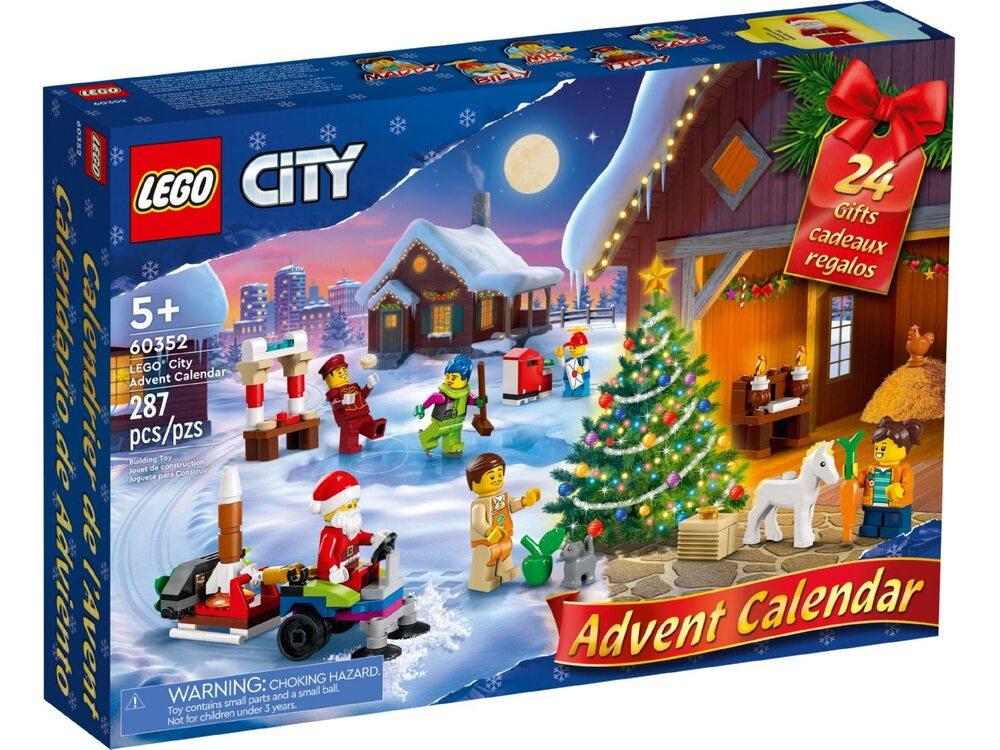 Lego City Новорічний календар LEGO City - 2022 60352