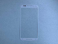 Скло екрана (дисплея, тачскріна) Motorola Moto X (Gen 2) 2014 White для заміни (ремонту) біла рамка