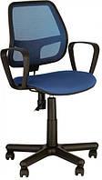 Компьютерное офисное кресло для персонала Альфа Alfa GTP PM60 OH-3/C-6 синий Новый Стиль IM