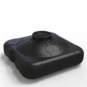 Eu-PL Душ 200 л /3-х шар./ 970*970*440 чорний/лейка 000048