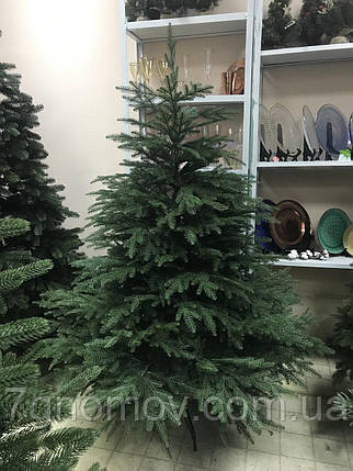 Штучна ялинка лита на металевих крабах зелена Ніка 1.2 - 3 м., фото 1