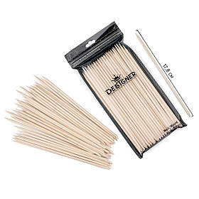 Апельсинові палички Дизайнер (17,8 см./100 шт./уп.), для манікюру та педикюру