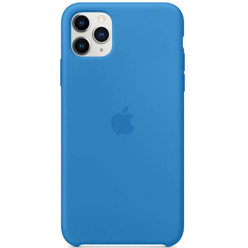 Чехол Silicone case (AAA) для Apple iPhone 11 Pro Max (6.5"") - фото 1 - id-p1698658744