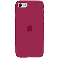 Чехол для iPhone SE 2 / 3 (2020 / 2022) / iPhone 8 / iPhone 7 - Silicone Case Full Protective (AA) Красный /