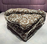 Стьобана ковдра з овечої вовни 145х210 "Верона" (вовна/полікотон), фото 5