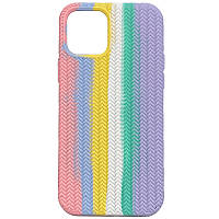 Чехол Silicone case Full Braided для Apple iPhone 13 (6.1"")