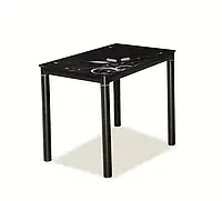 Стол обеденный Damar Черный 80х60
