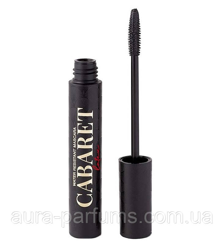 Водостійка об'ємна туш для вій Vivienne Sabo Cabaret Latex Water Resistant Mascara 01 Black