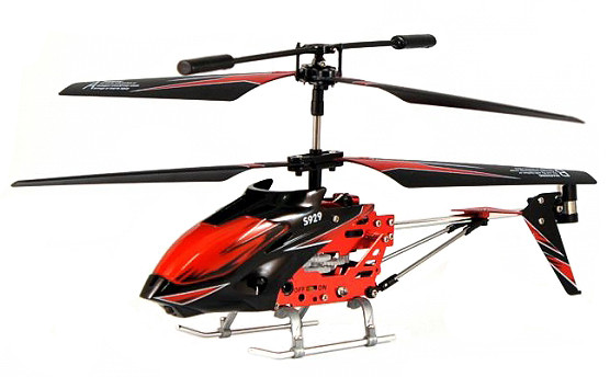 Вертолёт на радиоуправлении 3-к WL Toys S929 с автопилотом (красный) - фото 3 - id-p1698679740
