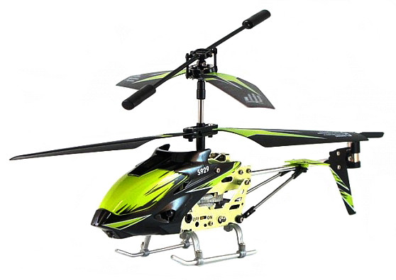 Вертолёт на радиоуправлении 3-к WL Toys S929 с автопилотом (зеленый) - фото 3 - id-p1698679741