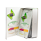 Плацентарна маска для обличчя та шиї Dizao Mask омолоджувальна (CMD-013), фото 4