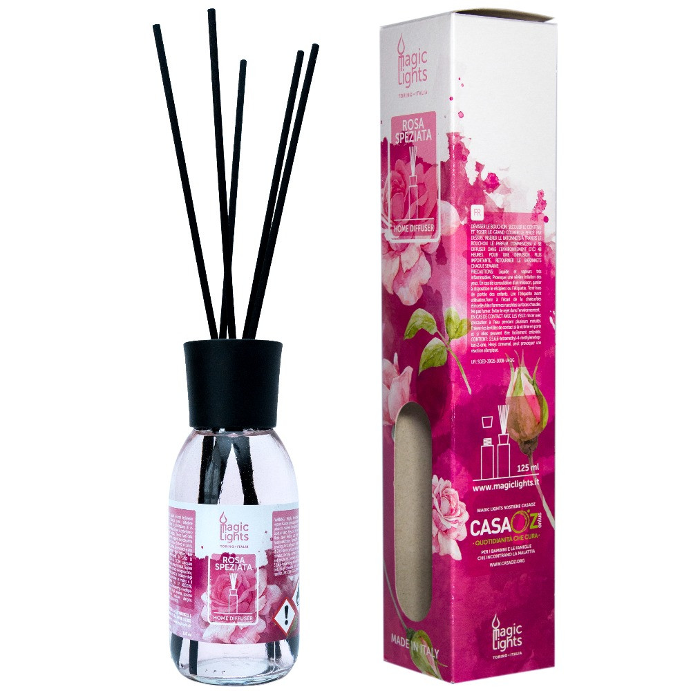 Аромадиффузор Magic Lights Роза и Специи, 125 Мл, 5 Палочек (19236 ...