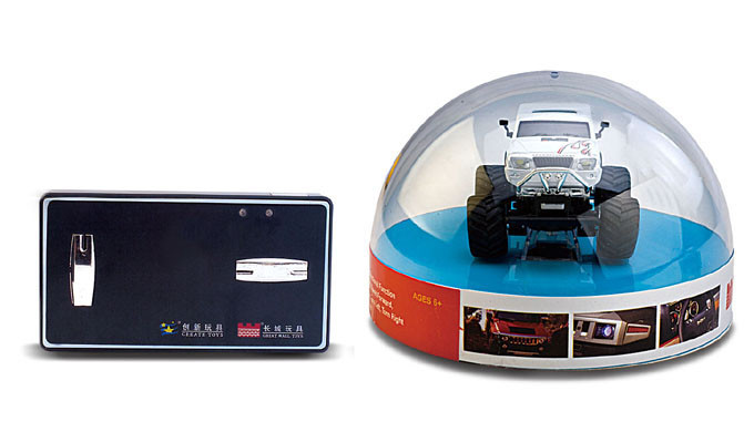 Машинка на радиоуправлении Джип 1:58 Great Wall Toys 2207 (коричневый) - фото 2 - id-p1698679762