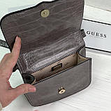 Невелика сумочка на плече Guess (6701) grey, фото 6