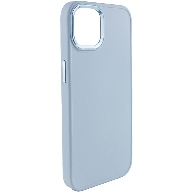 TPU чохол Bonbon Metal Style для Apple iPhone 11 (6.1") Блакитний / Mist blue