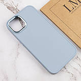 TPU чохол Bonbon Metal Style для Apple iPhone 11 (6.1") Блакитний / Mist blue, фото 6