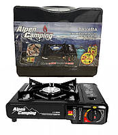 Плита газова однокамфорна Alpen Camping Bavaria IK001