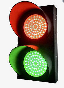 Світлофор світлодіодний Pharos-12W - 200мм - червоний/зелений