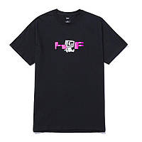 Футболка HUF Monitored T-Shirt Black (размер L)