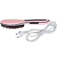 Електричний гребінець-випрямляч овальний HQT-906 27*7*4 см, фото 2