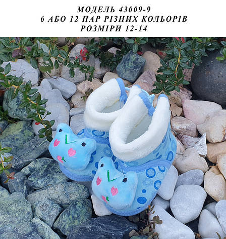 Дитячі тапочки пінетки, 43009-9, фото 1