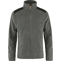 Кофта мужская флисовая Fjallraven Sten Fleece M, Dark Grey, L (81765.030.L)