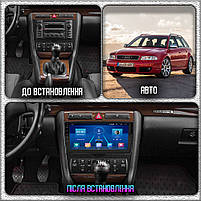 Штатна магнітола 9" Lesko для Audi RS 4 I (B5) 1999-2001 2/32Gb Wi-Fi GPS Base Аудіо 14шт, фото 3